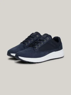 Sneakersy*Tommy Hilfiger Sznurowane Buty Hybrydowe Ze Skóry DESERT SKY
