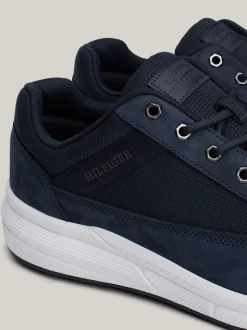 Sneakersy*Tommy Hilfiger Sznurowane Buty Hybrydowe Ze Skóry DESERT SKY
