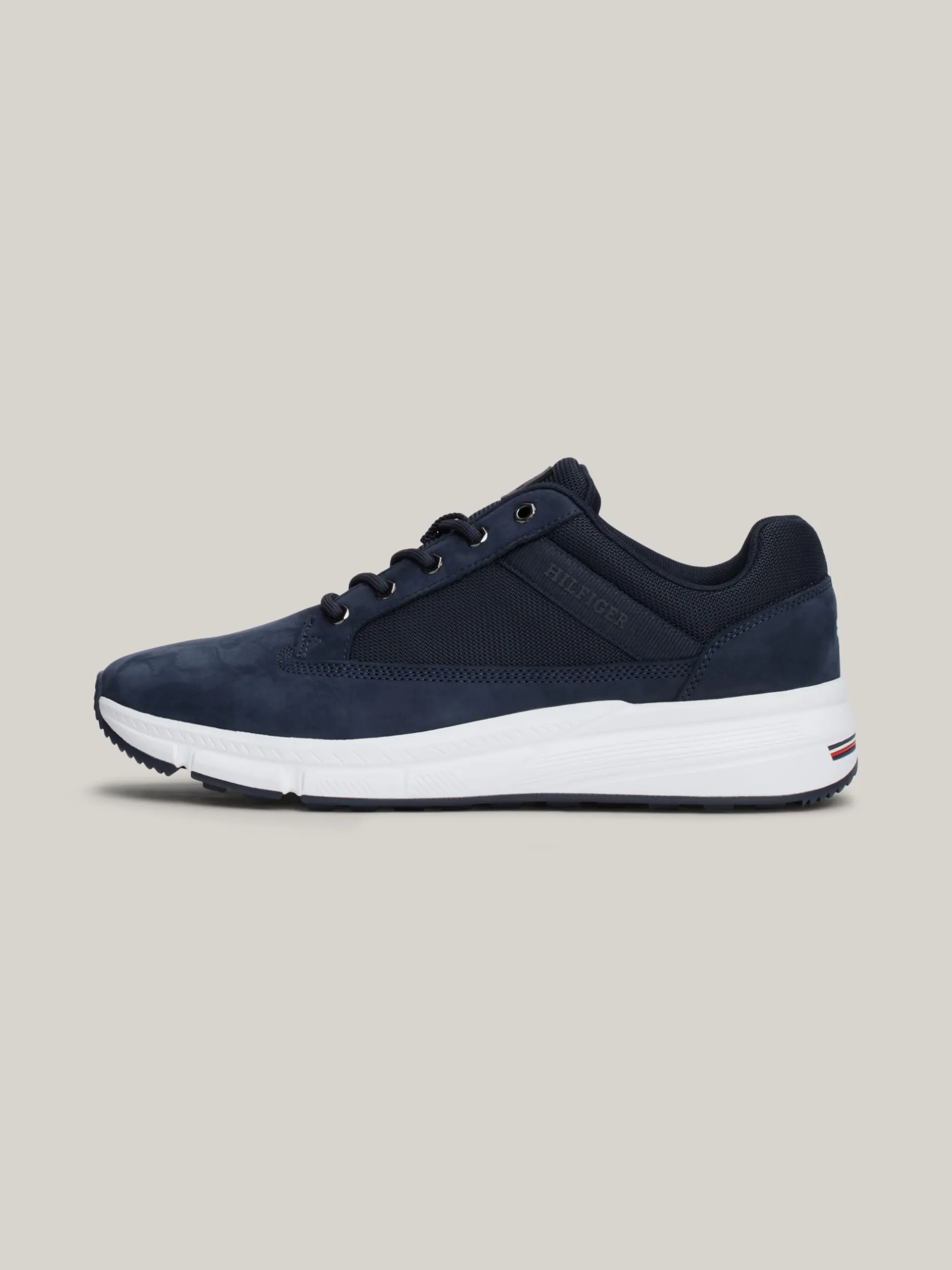 Sneakersy*Tommy Hilfiger Sznurowane Buty Hybrydowe Ze Skóry DESERT SKY