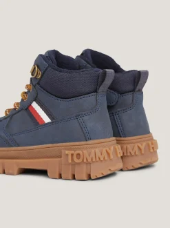 Obuwie I Akcesoria*Tommy Hilfiger Sznurowane Buty Na Podeszwie Z Protektorem BLUE