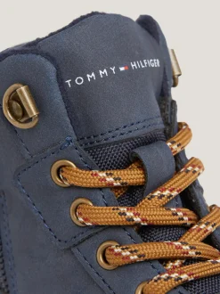 Obuwie I Akcesoria*Tommy Hilfiger Sznurowane Buty Na Podeszwie Z Protektorem BLUE