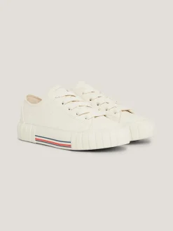 Obuwie I Akcesoria*Tommy Hilfiger Sznurowane Buty Sportowe MILK