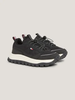 Obuwie I Akcesoria*Tommy Hilfiger Sznurowane Buty Sportowe Na Grubej Podeszwie BLACK