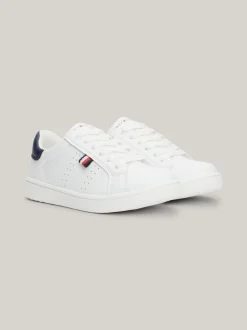 Obuwie I Akcesoria|Obuwie I Akcesoria*Tommy Hilfiger Sznurowane Buty Sportowe Z Logo WHITE
