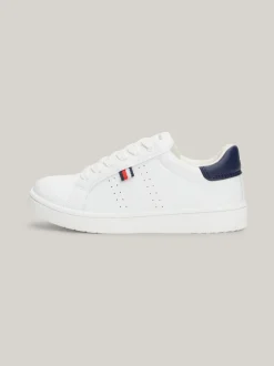 Obuwie I Akcesoria|Obuwie I Akcesoria*Tommy Hilfiger Sznurowane Buty Sportowe Z Logo WHITE