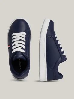 Obuwie I Akcesoria|Obuwie I Akcesoria*Tommy Hilfiger Sznurowane Buty Sportowe Z Logo BLUE