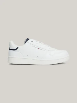 Obuwie I Akcesoria|Obuwie I Akcesoria*Tommy Hilfiger Sznurowane Buty Sportowe Z Logo WHITE/BLUE