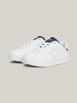 Obuwie I Akcesoria|Obuwie I Akcesoria*Tommy Hilfiger Sznurowane Buty Sportowe Z Logo WHITE/BLUE