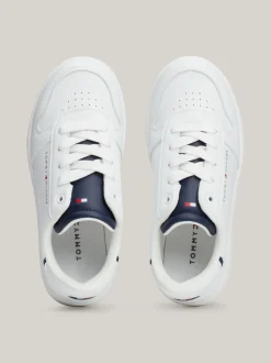 Obuwie I Akcesoria|Obuwie I Akcesoria*Tommy Hilfiger Sznurowane Buty Sportowe Z Logo WHITE/BLUE