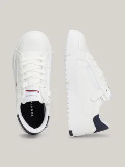 Obuwie I Akcesoria|Obuwie I Akcesoria*Tommy Hilfiger Sznurowane Buty Sportowe Na Grubej Podeszwie WHITE/BLUE