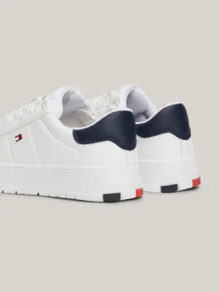 Obuwie I Akcesoria|Obuwie I Akcesoria*Tommy Hilfiger Sznurowane Buty Sportowe Na Grubej Podeszwie WHITE/BLUE