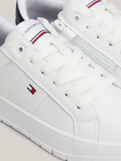 Obuwie I Akcesoria|Obuwie I Akcesoria*Tommy Hilfiger Sznurowane Buty Sportowe Na Grubej Podeszwie WHITE/BLUE
