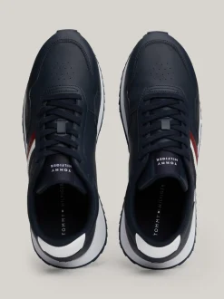 Sneakersy*Tommy Hilfiger Sznurowane Buty Sportowe Z Sygnowaną Taśmą DESERT SKY