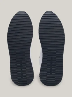 White Trainers|Sneakersy*Tommy Hilfiger Sznurowane Buty Sportowe Z Sygnowaną Taśmą WHITE