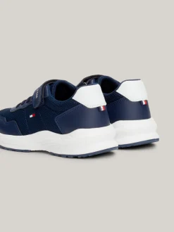 Obuwie I Akcesoria|Obuwie I Akcesoria*Tommy Hilfiger Sznurowane Buty Z Logo I Zapięciem Na Rzepy BLUE