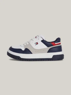 Obuwie I Akcesoria|Obuwie I Akcesoria*Tommy Hilfiger Sznurowane Buty Ze Wzorem Z Blokami Kolorów WHITE/BLUE/RED