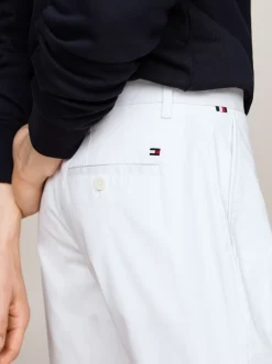 Szorty*Tommy Hilfiger Szorty Brooklyn W Stylu Chinosów Z Kolekcji 1985 TH OPTIC WHITE