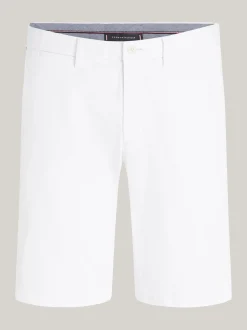 Szorty*Tommy Hilfiger Szorty Brooklyn W Stylu Chinosów Z Kolekcji 1985 TH OPTIC WHITE