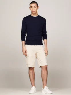 Szorty*Tommy Hilfiger Szorty Cargo Z Kolekcji 1985 CLASSIC BEIGE