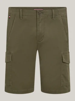 Szorty*Tommy Hilfiger Szorty Cargo Z Kolekcji 1985 ARMY GREEN