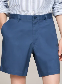 Szorty*Tommy Hilfiger Szorty Chino Mercer Z Kolekcji 1985 AEGEAN SEA
