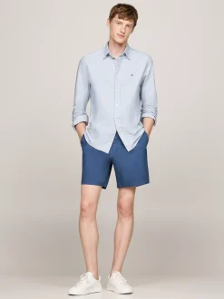 Szorty*Tommy Hilfiger Szorty Chino Mercer Z Kolekcji 1985 AEGEAN SEA