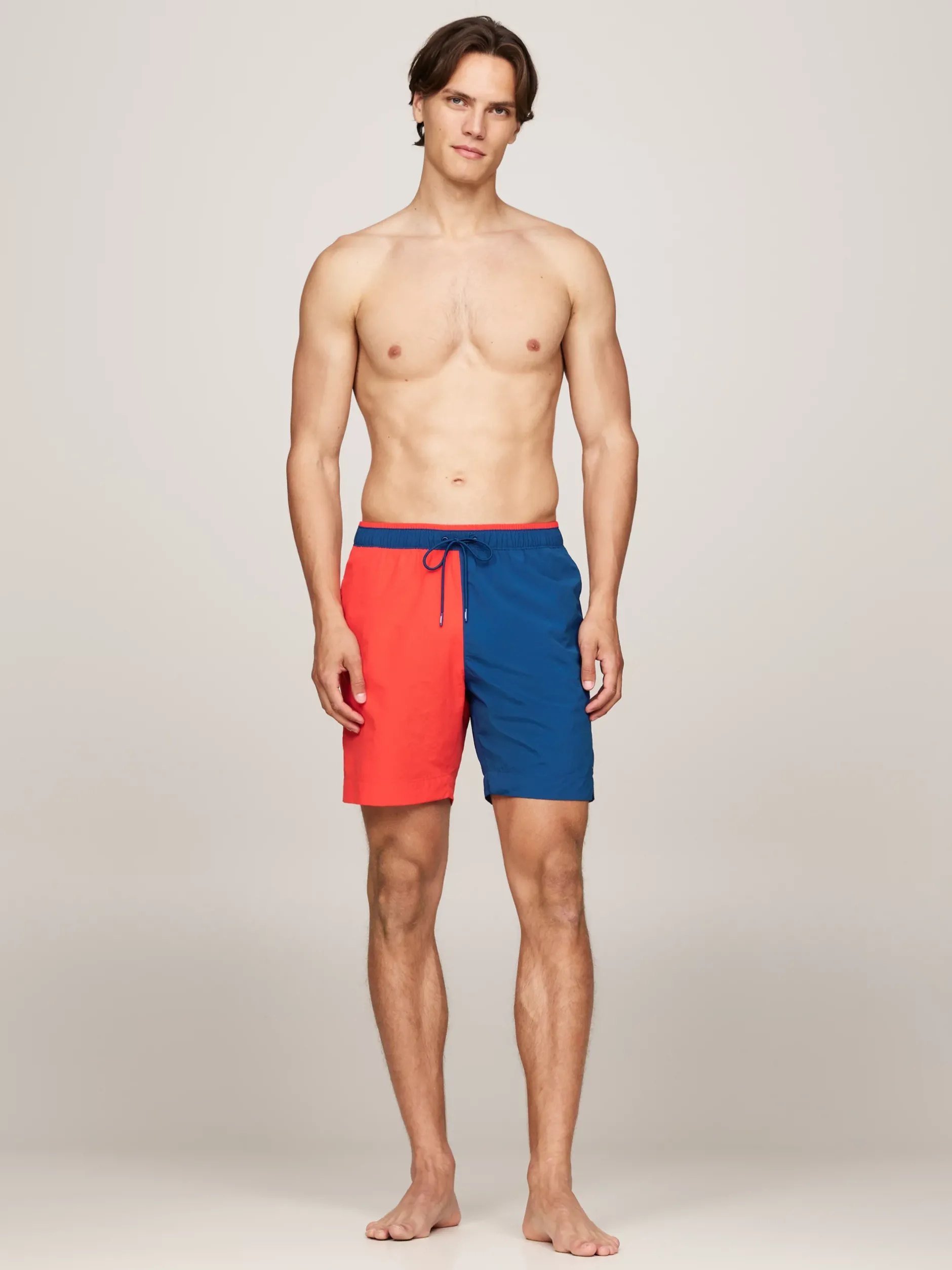 Stroje Kąpielowe*Tommy Hilfiger Szorty Do Pływania O Dłuższym Kroju ANCHOR BLUE