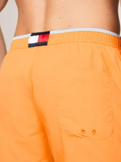 Stroje Kąpielowe*Tommy Hilfiger Szorty Do Pływania TH Essential Z Troczkami DAYLIGHT ORANGE