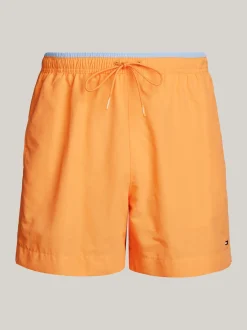 Stroje Kąpielowe*Tommy Hilfiger Szorty Do Pływania TH Essential Z Troczkami DAYLIGHT ORANGE