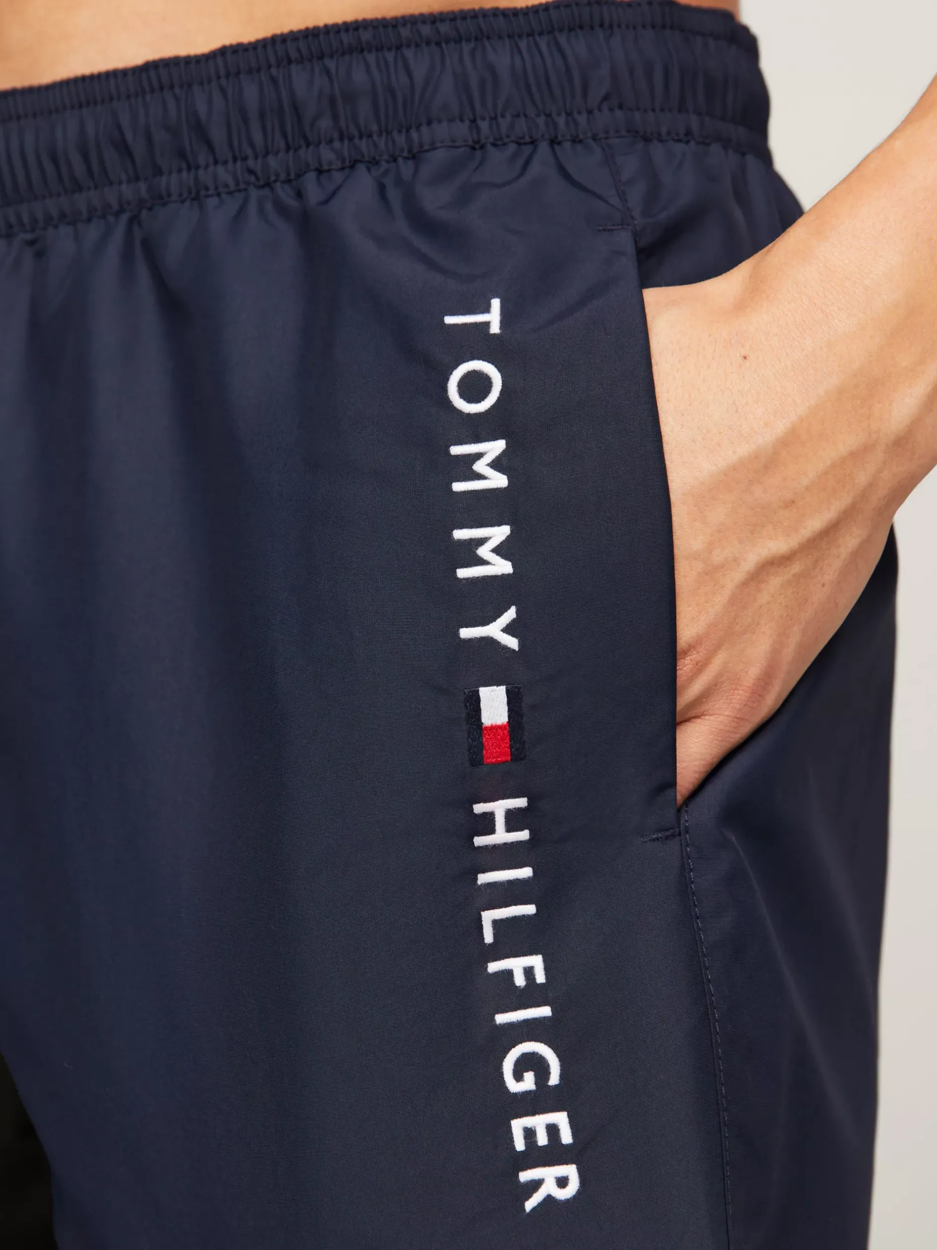 Stroje Kąpielowe*Tommy Hilfiger Szorty Do Pływania TH Original Z Troczkami DESERT SKY