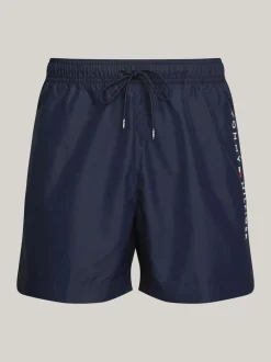 Stroje Kąpielowe*Tommy Hilfiger Szorty Do Pływania TH Original Z Troczkami DESERT SKY