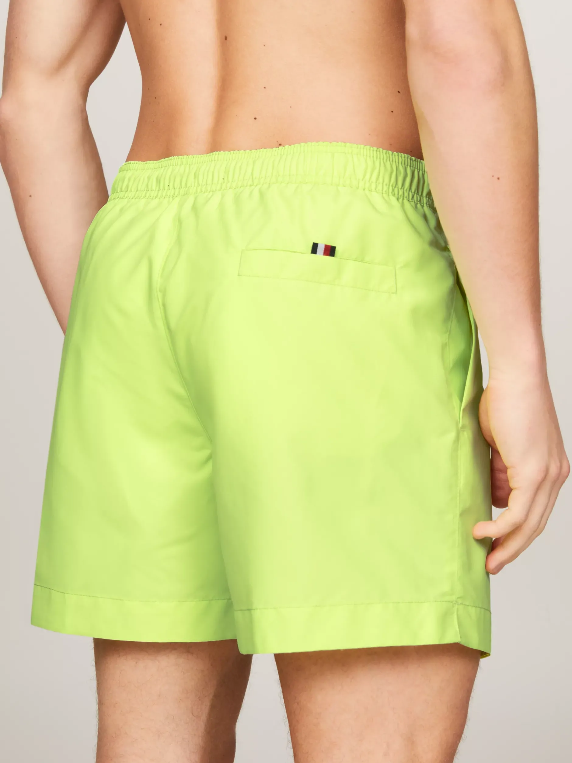Stroje Kąpielowe*Tommy Hilfiger Szorty Do Pływania TH Original Z Troczkami FADED LIME