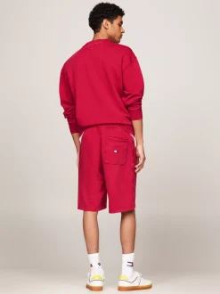 Szorty*Tommy Hilfiger Szorty Dresowe Archive Do Gry W Koszykówkę DEEP CRIMSON
