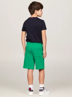 Spodnie, Szorty I Spódnice|Spodnie I Szorty*Tommy Hilfiger Szorty Dresowe TH Monogram OLYMPIC GREEN