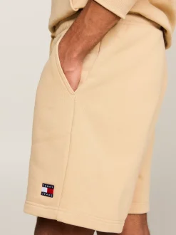 Szorty*Tommy Hilfiger Szorty Dresowe Z Naszywką Tommy GENTLE GOLD
