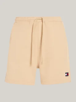 Szorty*Tommy Hilfiger Szorty Dresowe Z Naszywką Tommy GENTLE GOLD
