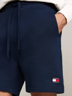Szorty*Tommy Hilfiger Szorty Dresowe Z Naszywką Tommy DARK NIGHT NAVY