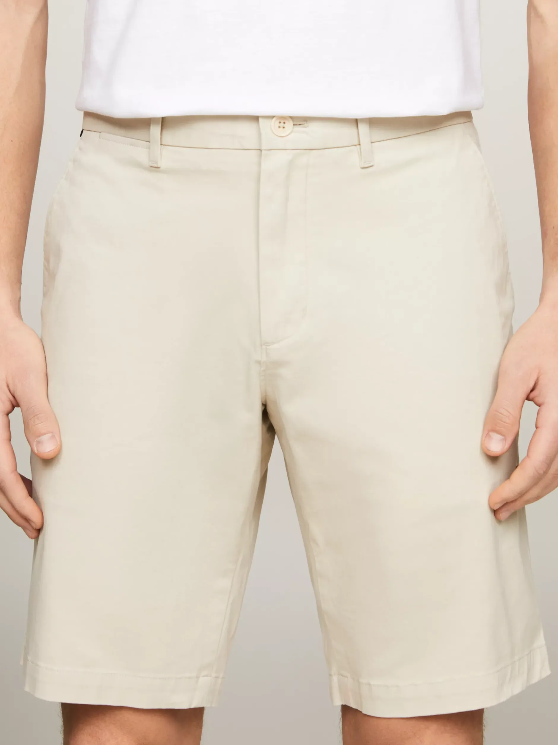 Szorty*Tommy Hilfiger Szorty Harlem 1985 Collection BLEACHED STONE