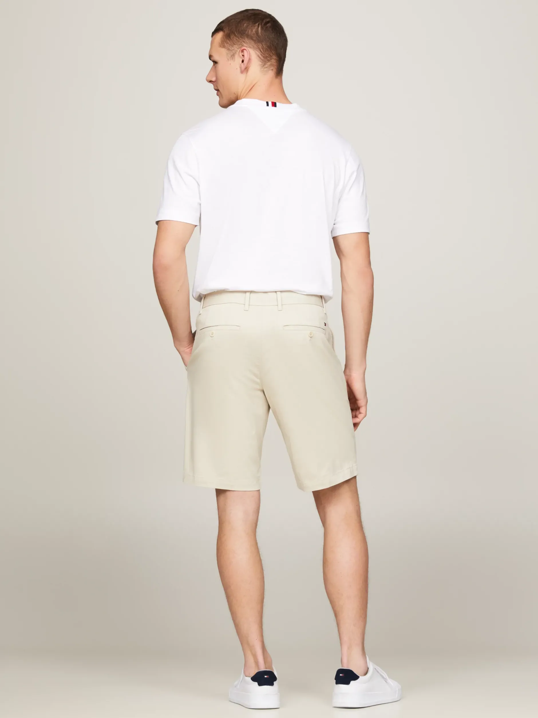 Szorty*Tommy Hilfiger Szorty Harlem 1985 Collection BLEACHED STONE