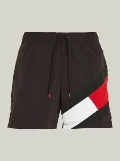 Stroje Kąpielowe*Tommy Hilfiger Szorty Kąpielowe Do Połowy Długości BLACK