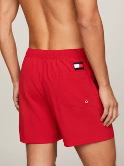 Stroje Kąpielowe*Tommy Hilfiger Szorty Kąpielowe Do Połowy Długości PRIMARY RED