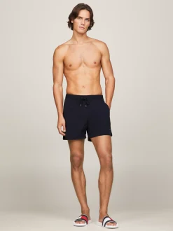 Stroje Kąpielowe*Tommy Hilfiger Szorty Kąpielowe Essential Do Połowy Uda DESERT SKY