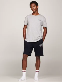 Stroje Domowe*Tommy Hilfiger Szorty Lounge TH Original Z Logo DESERT SKY