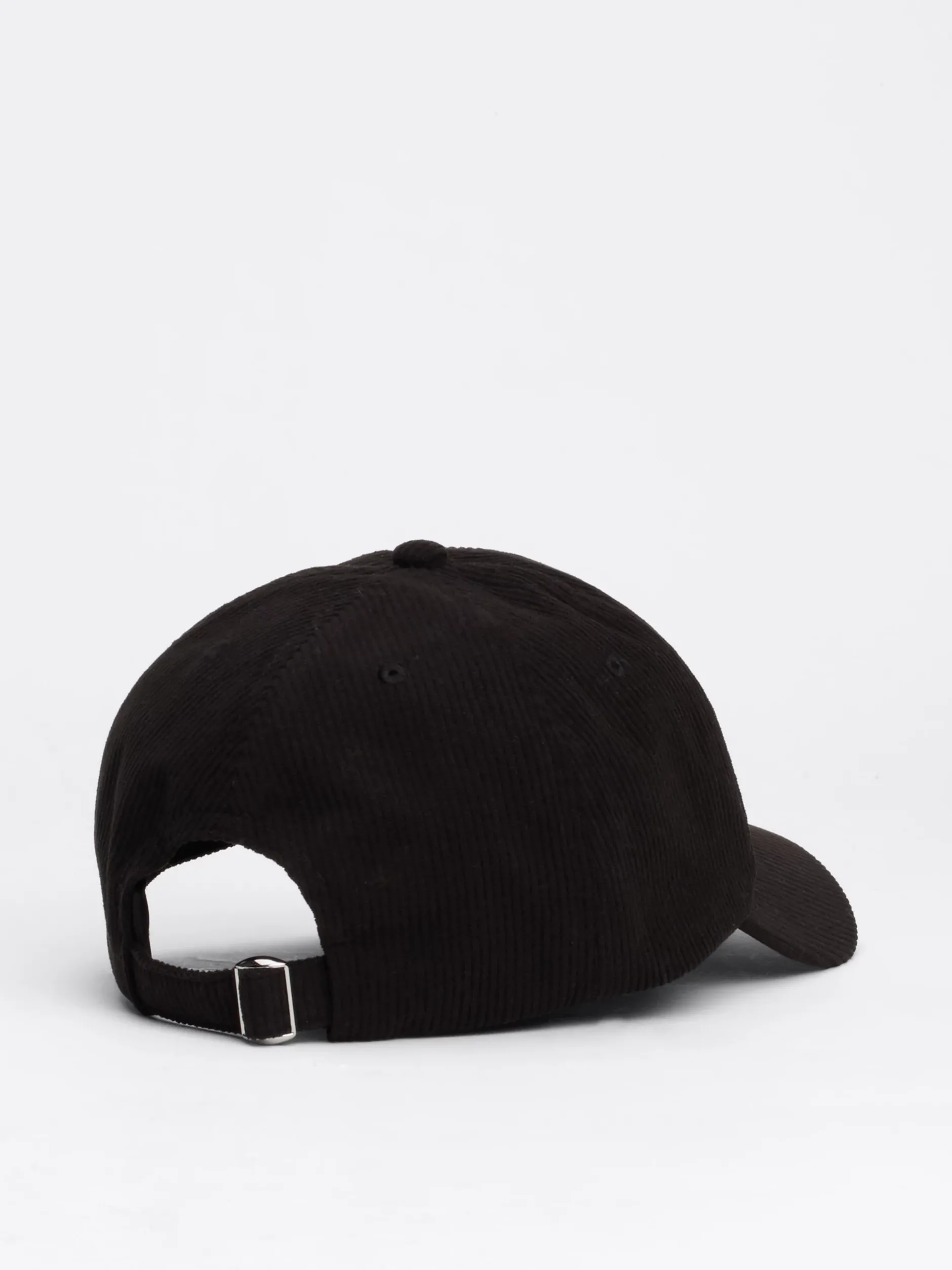 Czapki Z Daszkiem|Czapki I Szaliki*Tommy Hilfiger Sztruksowa Czapka Z Daszkiem Heritage BLACK