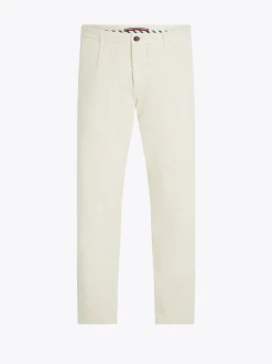 Spodnie*Tommy Hilfiger Sztruksowe Chinosy Harlem IVORY