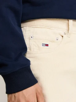 Spodnie*Tommy Hilfiger Sztruksowe Spodnie Typu Skater NEWSPRINT