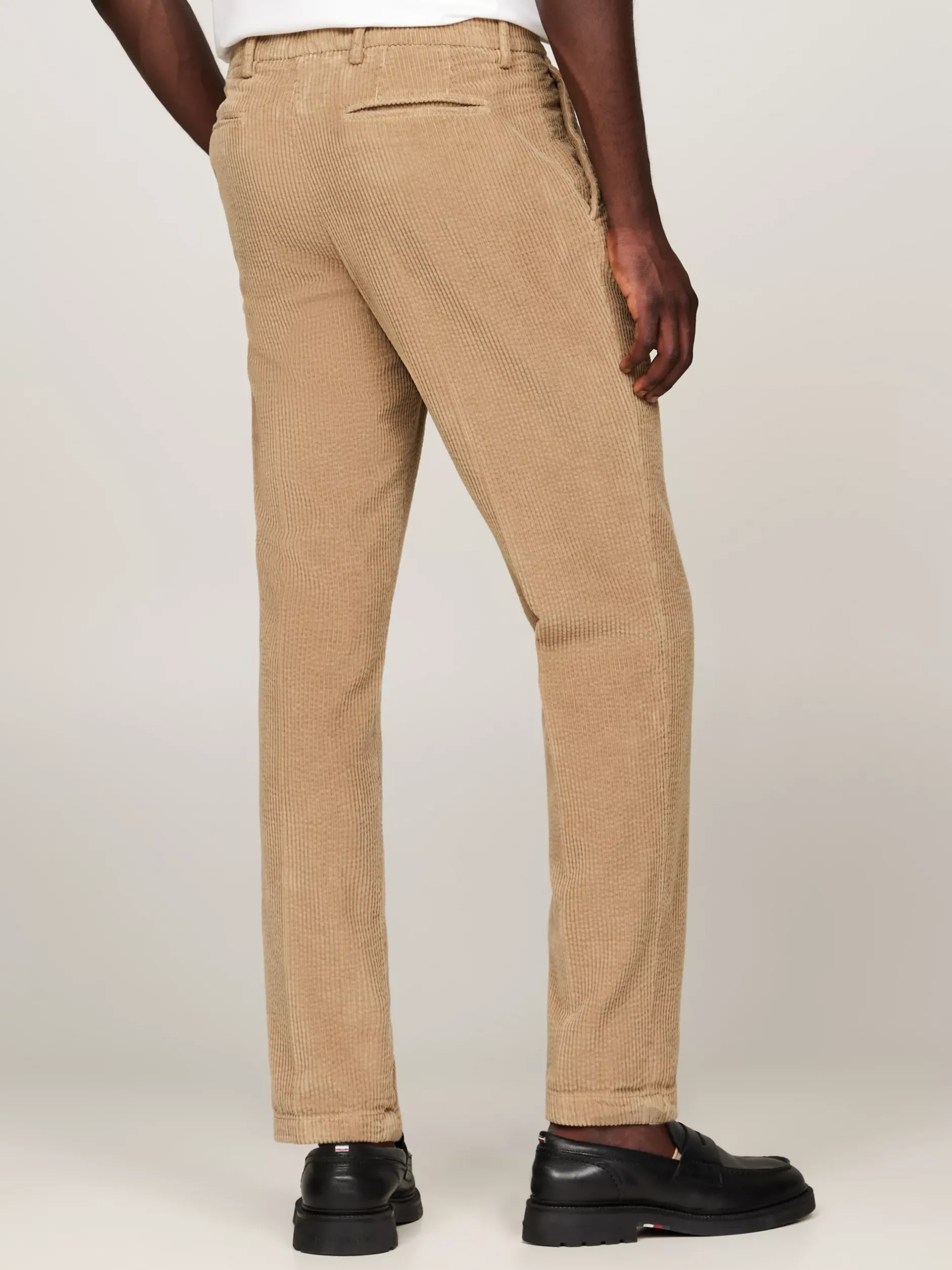 Garnitury I Kostiumy*Tommy Hilfiger Sztruksowy Garnitur O Wąskim Kroju BEIGE