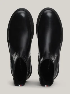 Sztyblety|Buty*Tommy Hilfiger Sztyblety Z Ciepłą Wyściółką BLACK