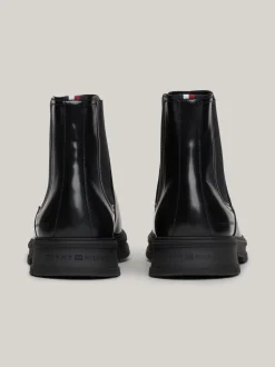 Sztyblety|Buty*Tommy Hilfiger Sztyblety Z Ciepłą Wyściółką BLACK