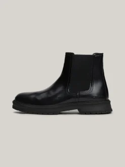 Sztyblety|Buty*Tommy Hilfiger Sztyblety Z Ciepłą Wyściółką BLACK